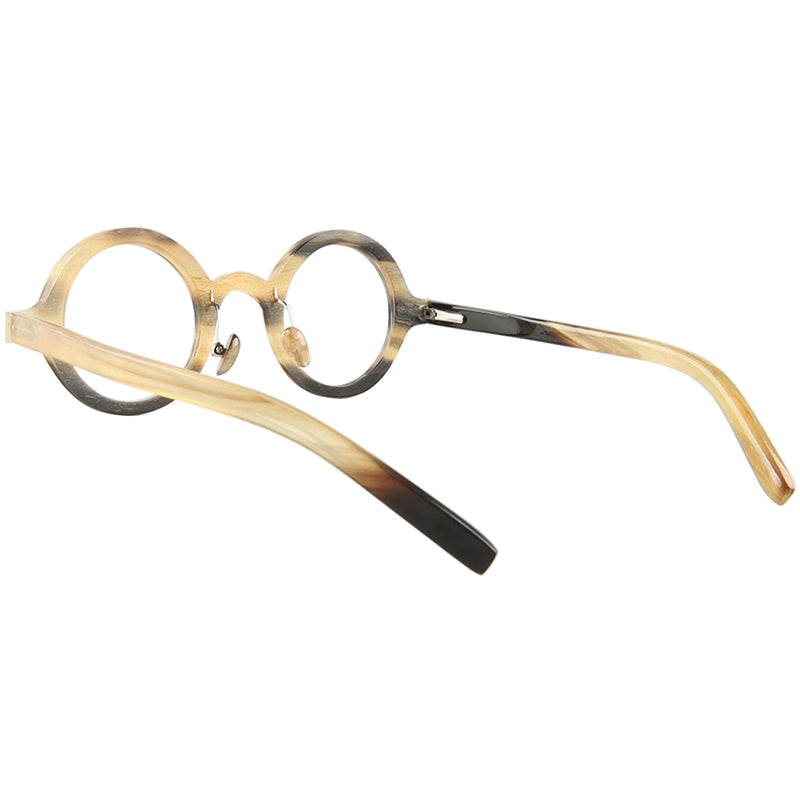 Buffalo Horn Round Glasses NJ1223