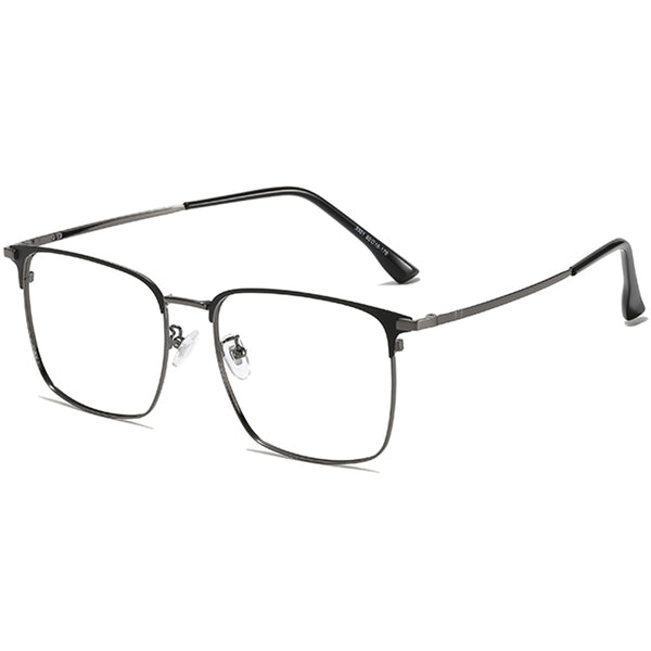 Square Glasses EF1034 - Wide Frames for Men with Larger Heads