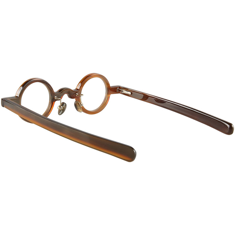 Buffalo Horn Round Glasses NJ1124