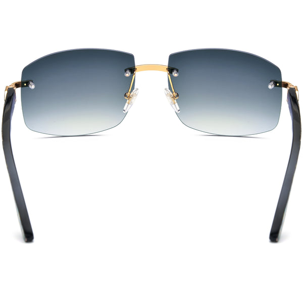 Buffalo Horn Square Sunglasses BRS1009