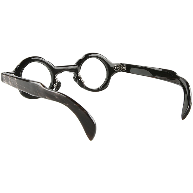 Buffalo Horn Round Glasses NJ1073