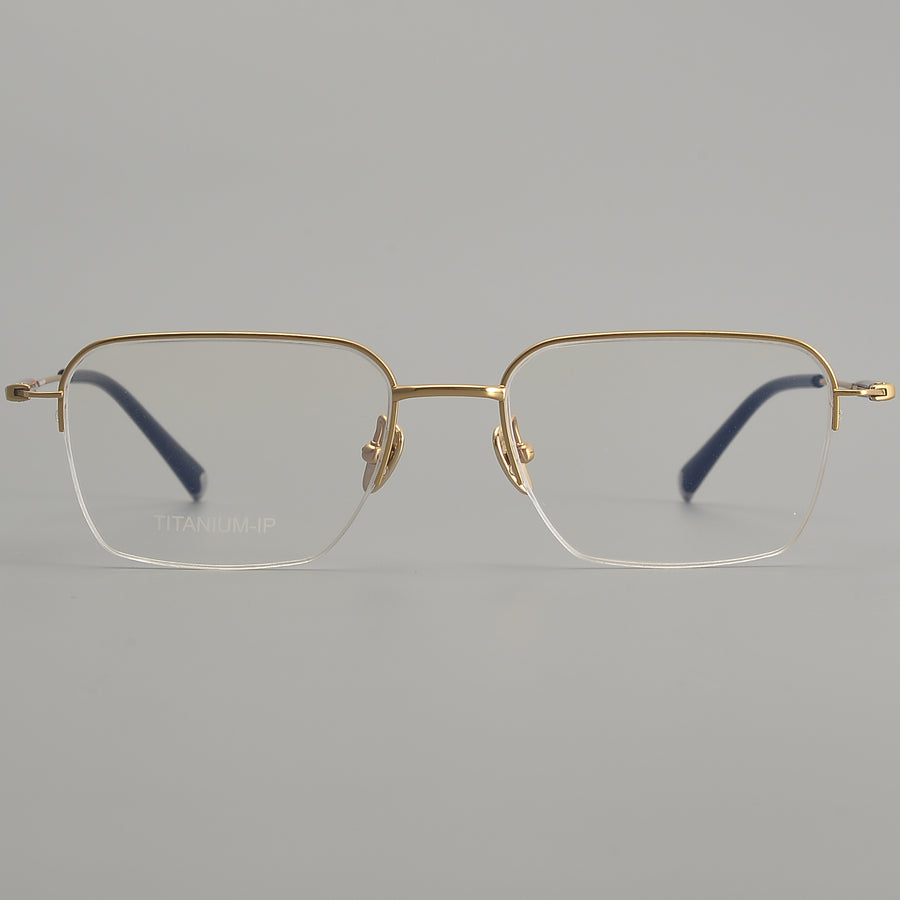 Square Glasses EF1127 - Wide Frames for Men with Larger Heads