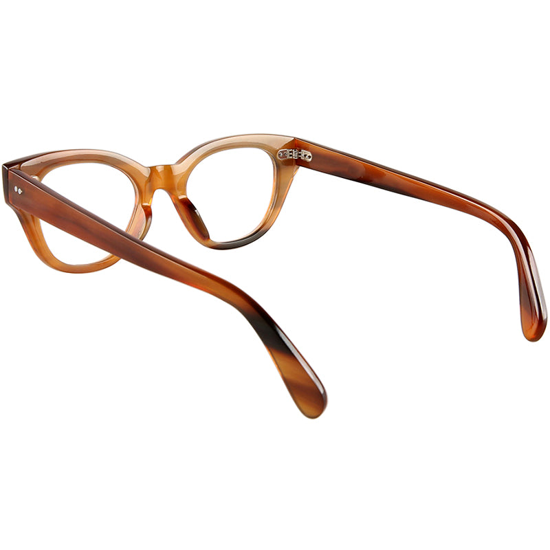 Buffalo Horn Cat-Eye Glasses NJ1215