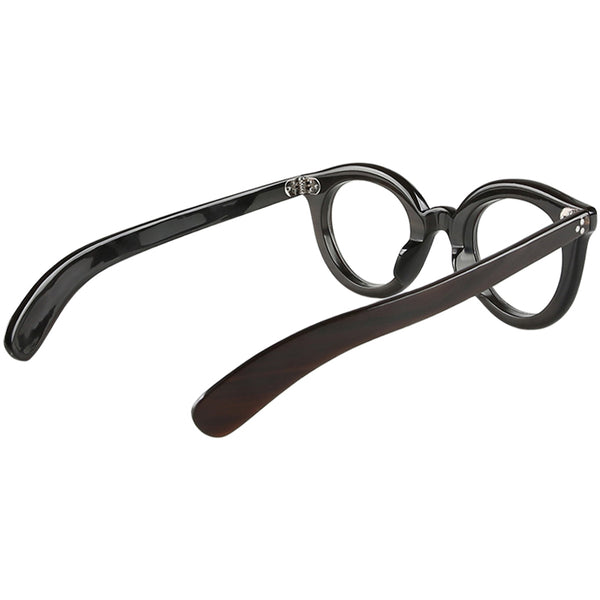 Buffalo Horn Round Glasses NJ1257
