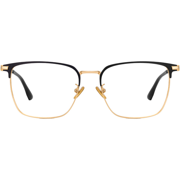 Square Glasses A1042 - Wide Frames for Men with Larger Heads