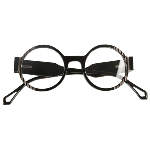Buffalo Horn Round Glasses NJ1023