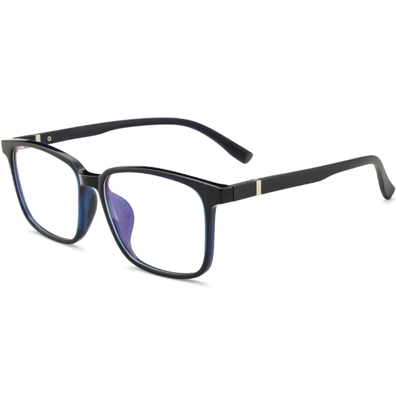 Rectangle Glasses EF1013 - Wide Frames for Men with Larger Heads