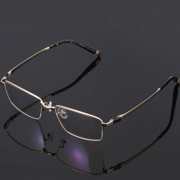 Rectangle Glasses EF1063 - Wide Frames For Men With Larger Heads