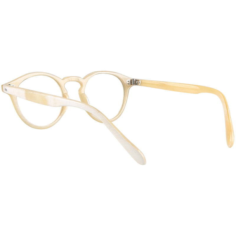 Buffalo Horn Round Glasses NJ1102