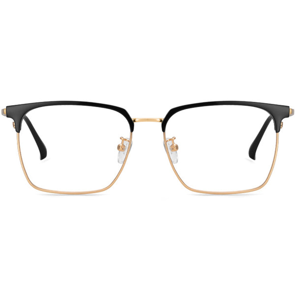 Browline Glasses EF1011 - Wide Frames for Men with Larger Heads