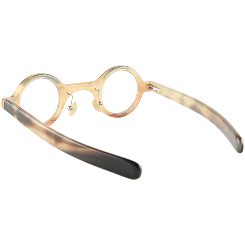 Buffalo Horn Round Glasses NJ1079