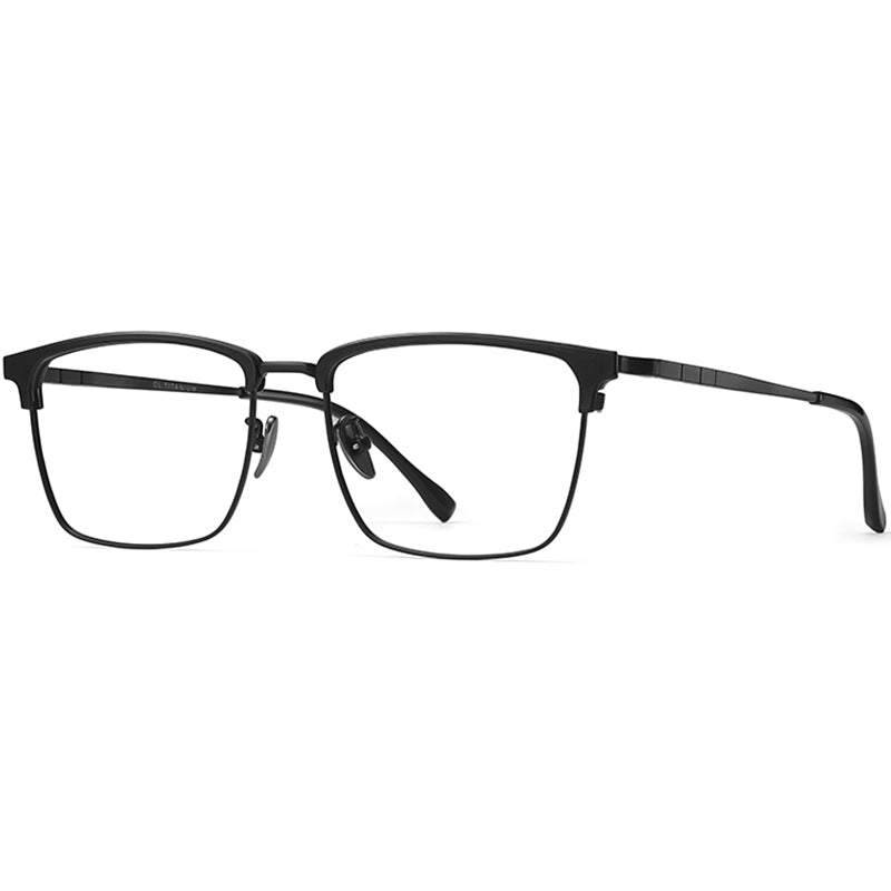 Browline Glasses EF1058 - Wide Frames For Men With Larger Heads