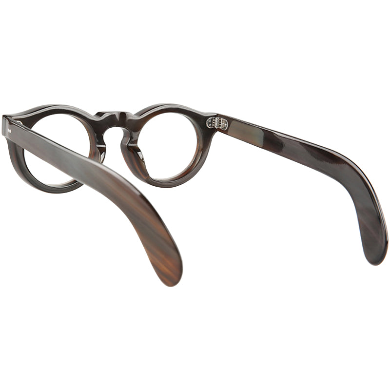 Buffalo Horn Round Glasses NJ1229