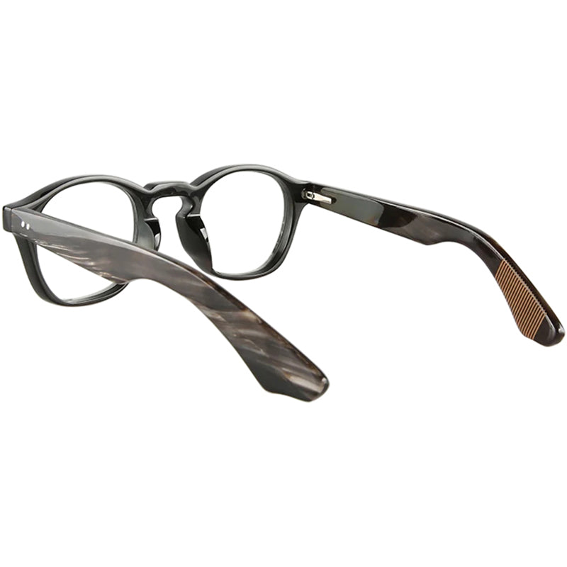 Buffalo Horn Square Glasses NJ1246