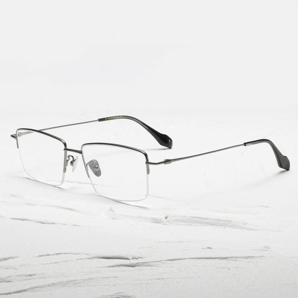 Rectangle Glasses EF1138 - Wide Frames for Men with Larger Heads