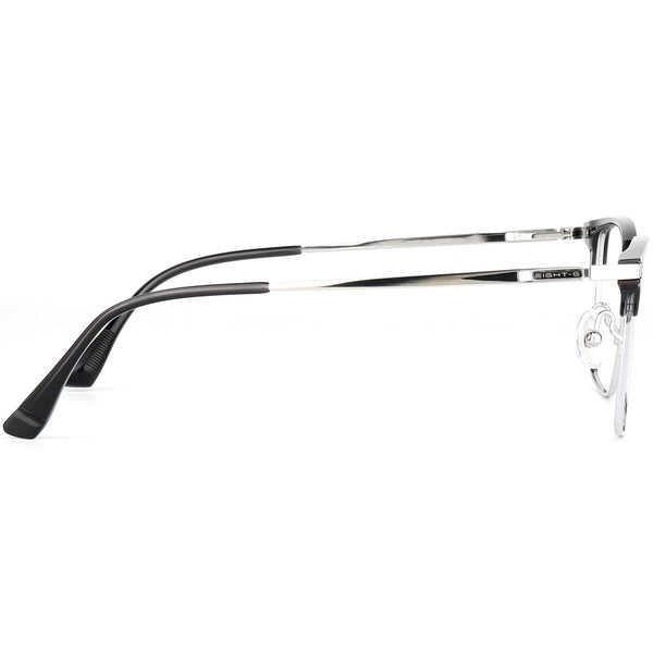 Browline Glasses EF1155 - Wide Frames for Men with Larger Heads