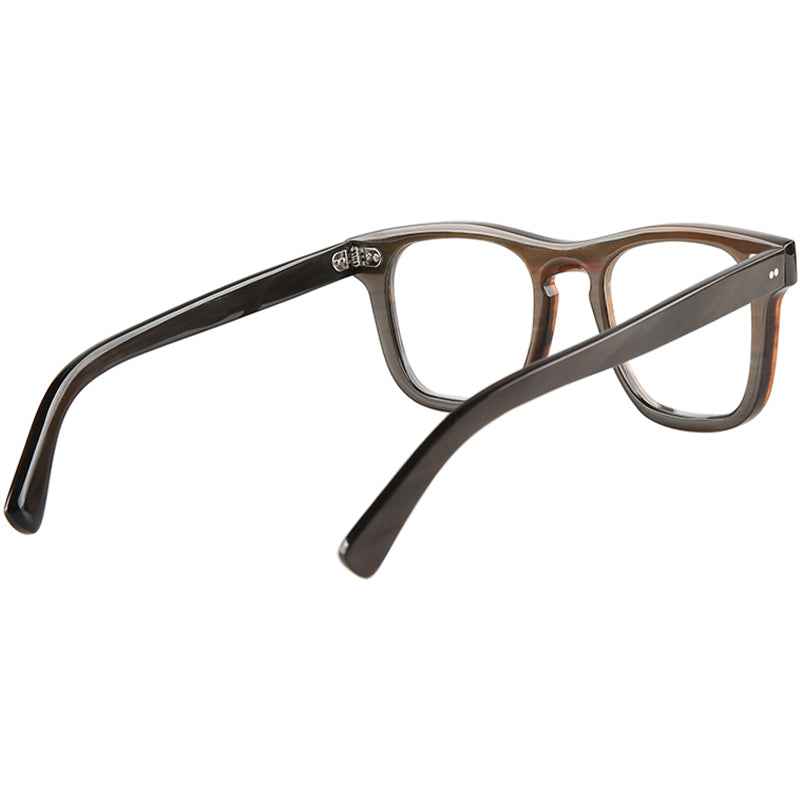 Buffalo Horn Rectangle Glasses NJ1249