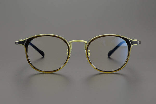 Round Glasses TG1046 - Wide Frames for Men with Larger Heads