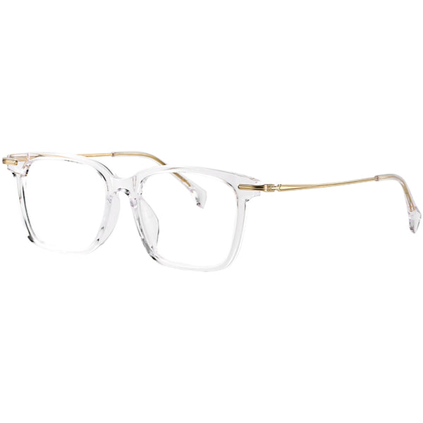 Square Glasses EF1029 - Wide Frames for Men with Larger Heads