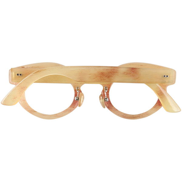 Buffalo Horn Round Glasses NJ1074