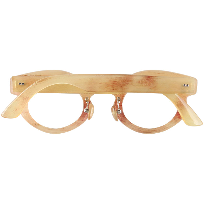 Buffalo Horn Round Glasses NJ1074