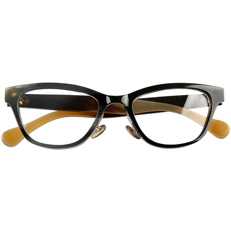Buffalo Horn Cat-Eye Glasses NJ1138