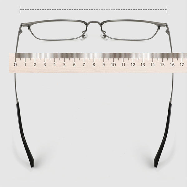 Square Glasses EF1056 - Wide Frames For Men With Larger Heads