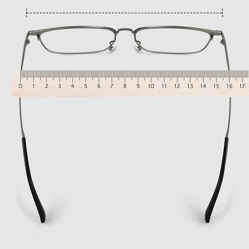 Square Glasses EF1056 - Wide Frames For Men With Larger Heads
