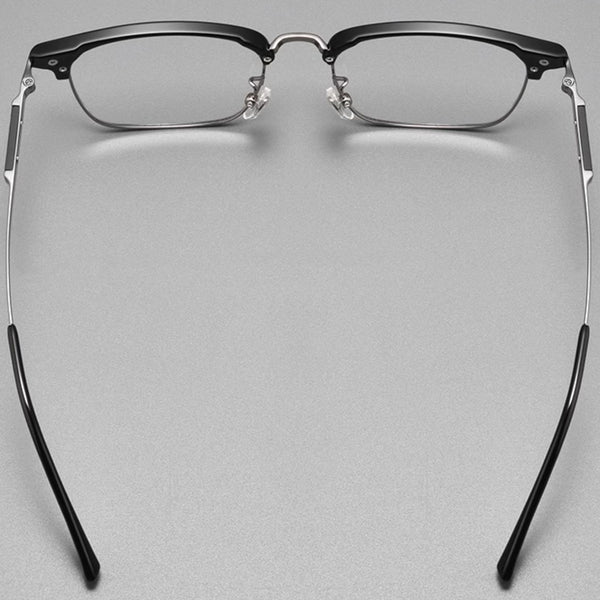 Browline Glasses EF1085 - Wide Frames For Men With Larger Heads