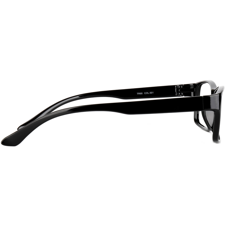 Rectangle Glasses EF1109 - Wide Frames for Men with Larger Heads