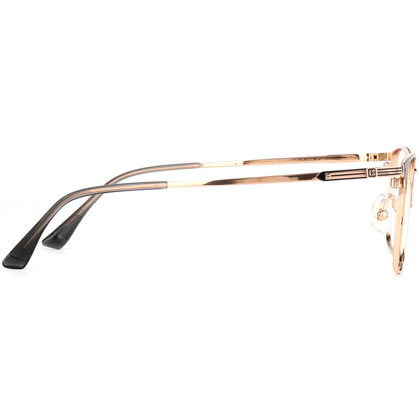 Square Glasses EF1159 - Wide Frames for Men with Larger Heads