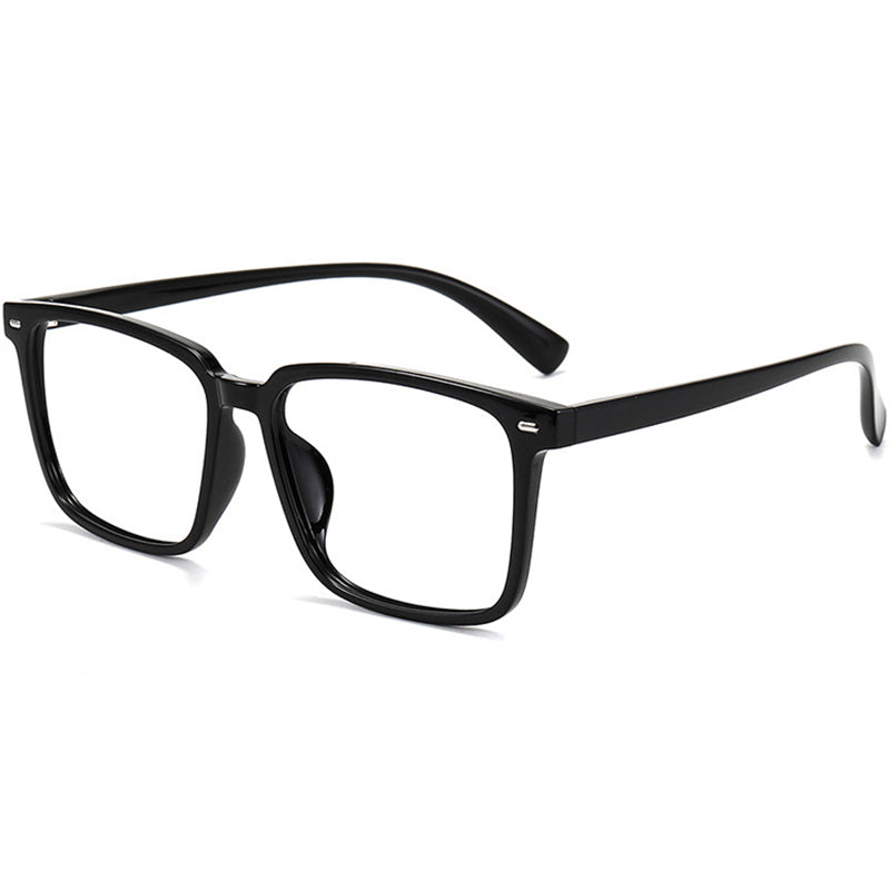 Square Glasses EF1037 - Wide Frames for Men with Larger Heads
