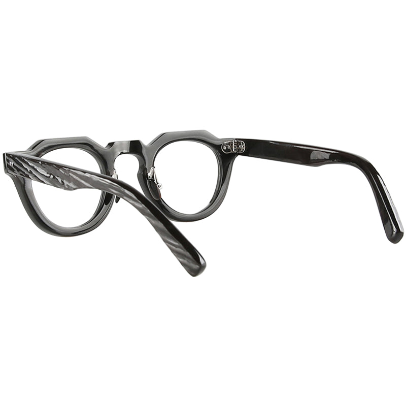 Buffalo Horn Round Glasses NJ1057