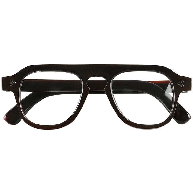 Buffalo Horn Aviator Glasses NJ1080