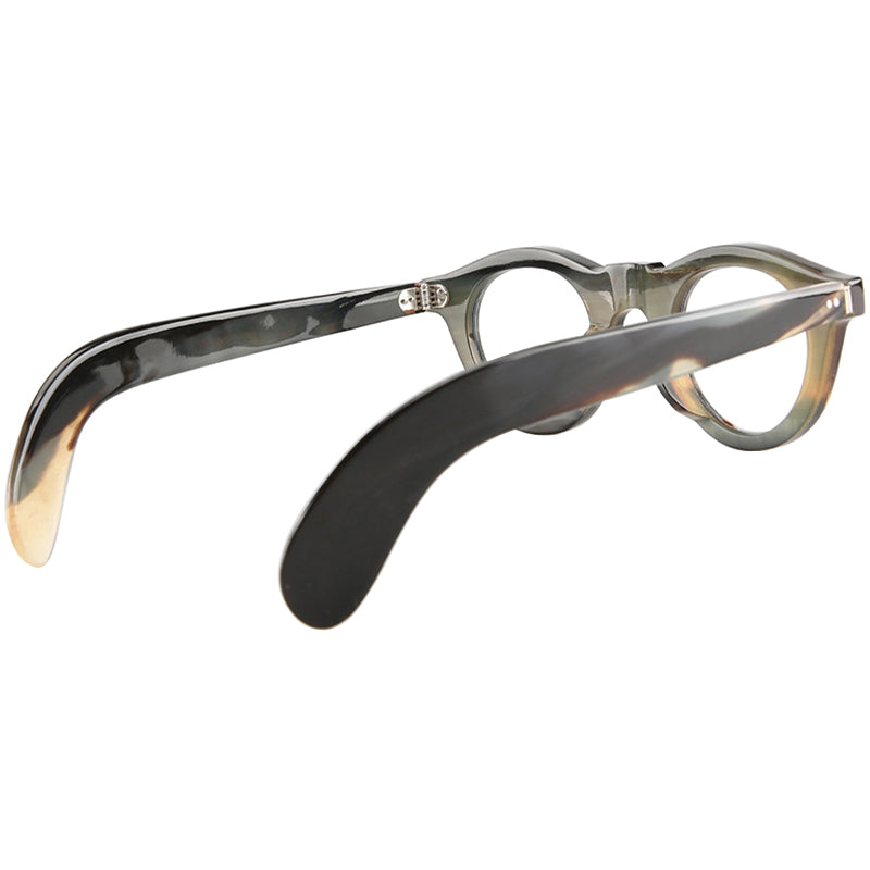 Buffalo Horn Round Glasses NJ1086