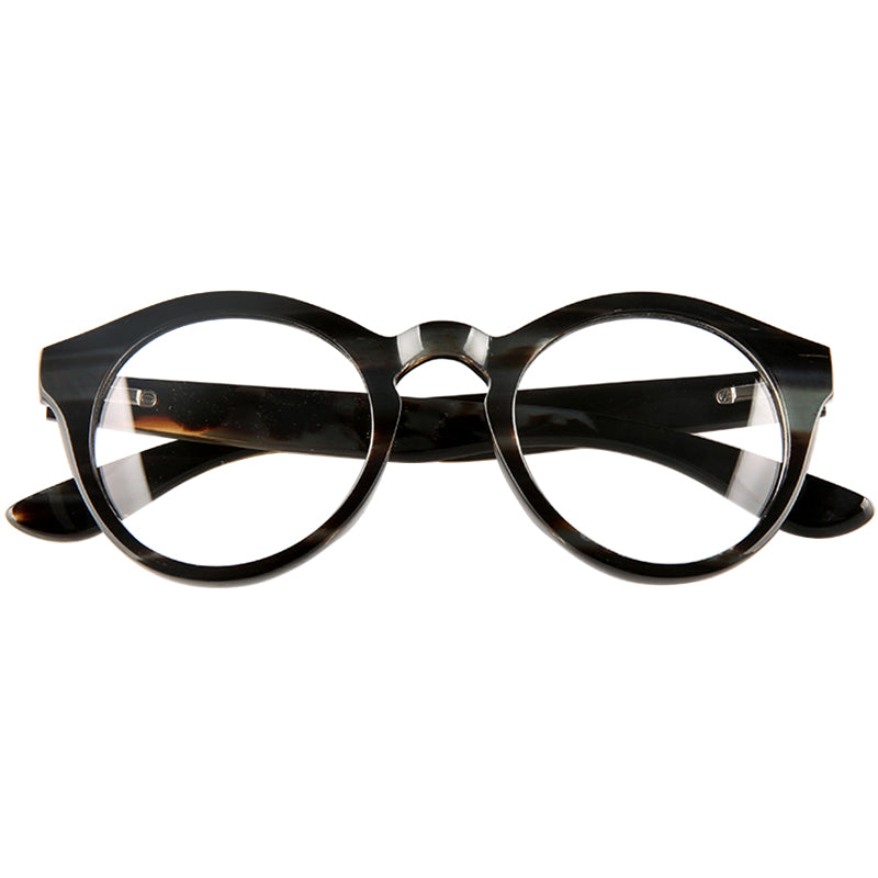 Buffalo Horn Round Glasses NJ1137