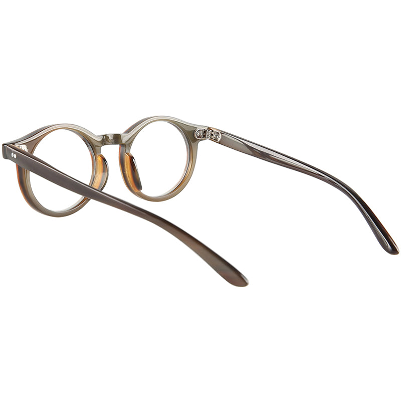 Buffalo Horn Round Glasses NJ1060