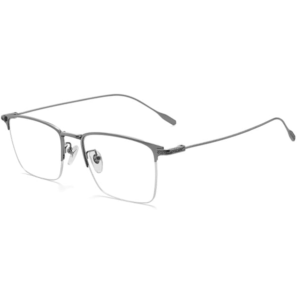 Square Glasses EF1050 - Wide Frames for Men with Larger Heads