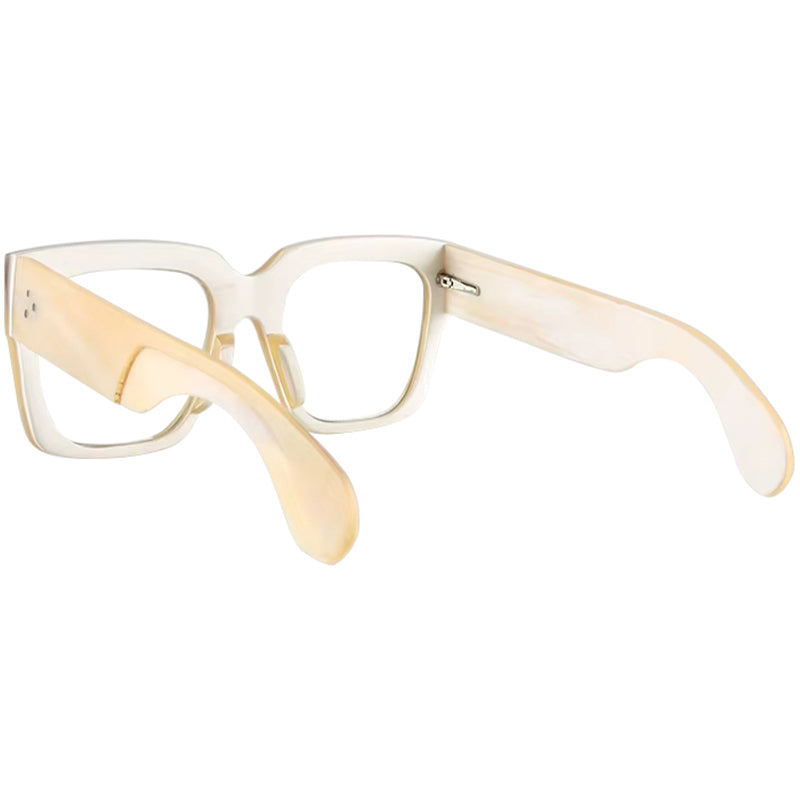 Buffalo Horn Square Glasses NJ1200