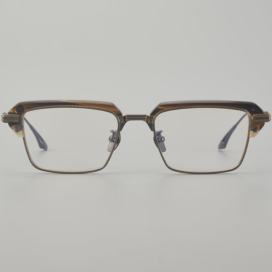 Browline Glasses EF1130 - Wide Frames for Men with Larger Heads