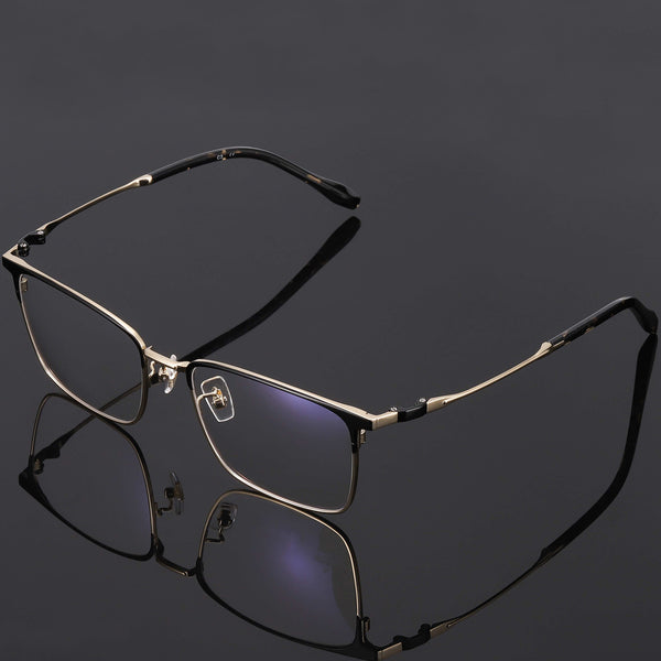 Rectangle Glasses EF1059 - Wide Frames For Men With Larger Heads