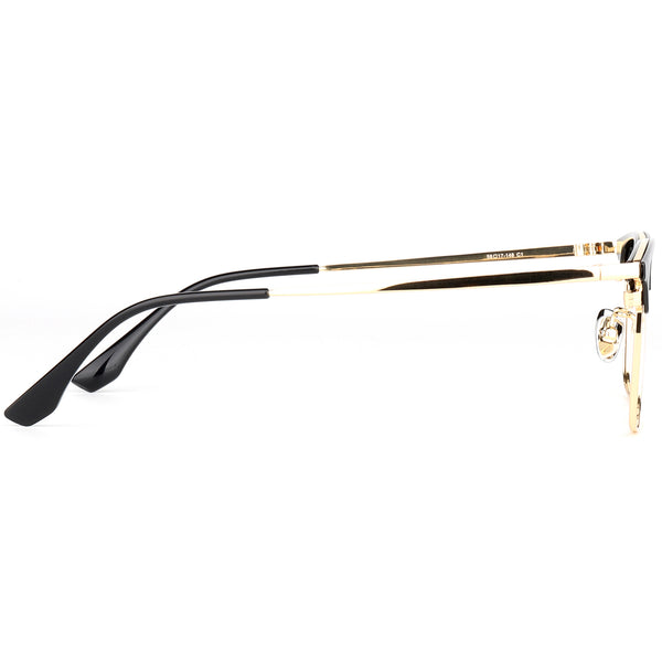 Browline Glasses EF1142 - Wide Frames for Men with Larger Heads