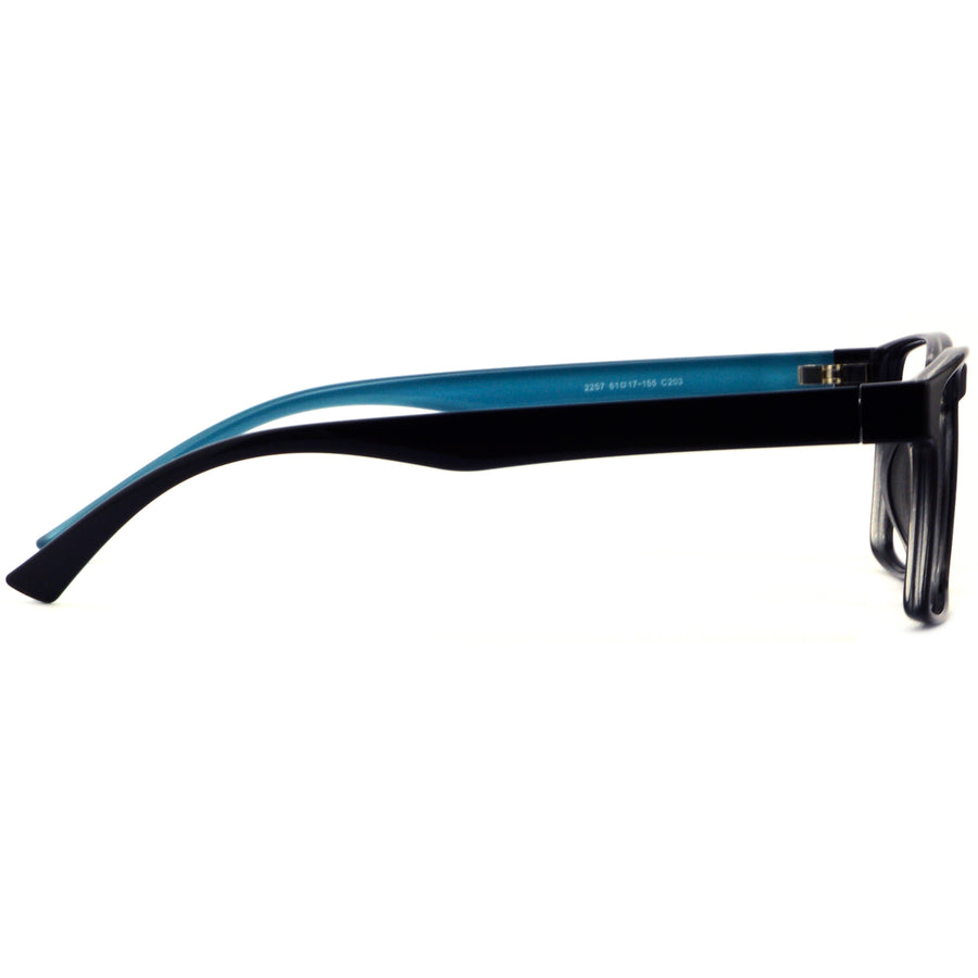 Rectangle Glasses A3918 - Wide Frames for Men with Larger Heads