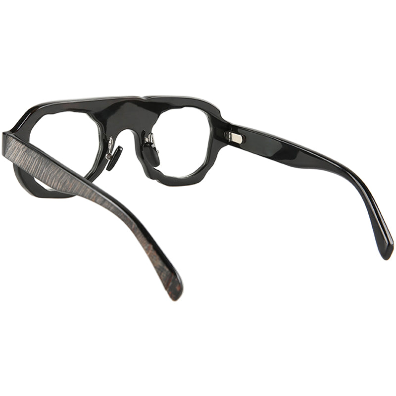 Buffalo Horn Square Glasses NJ1241
