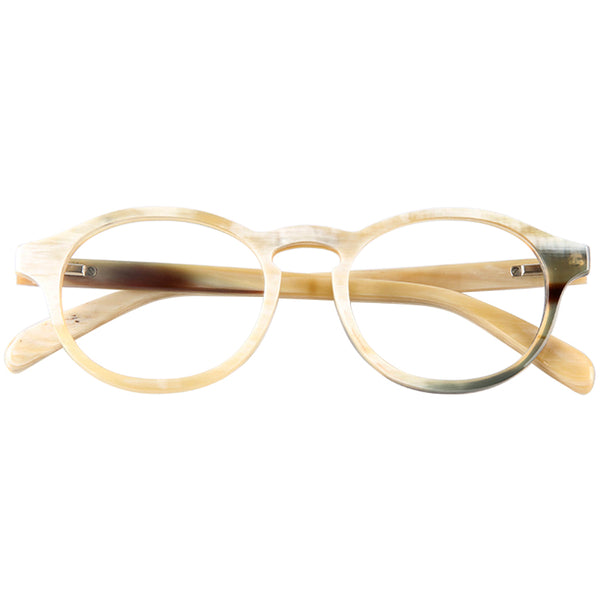 Buffalo Horn Round Glasses NJ1161