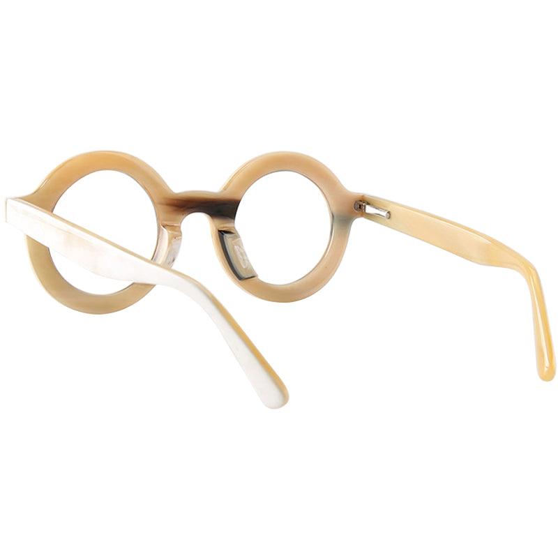 Buffalo Horn Round Glasses NJ1091