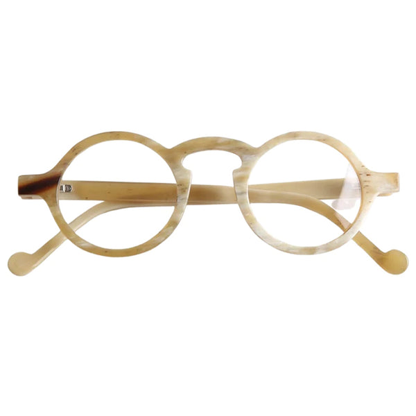 Buffalo Horn Round Glasses NJ1021