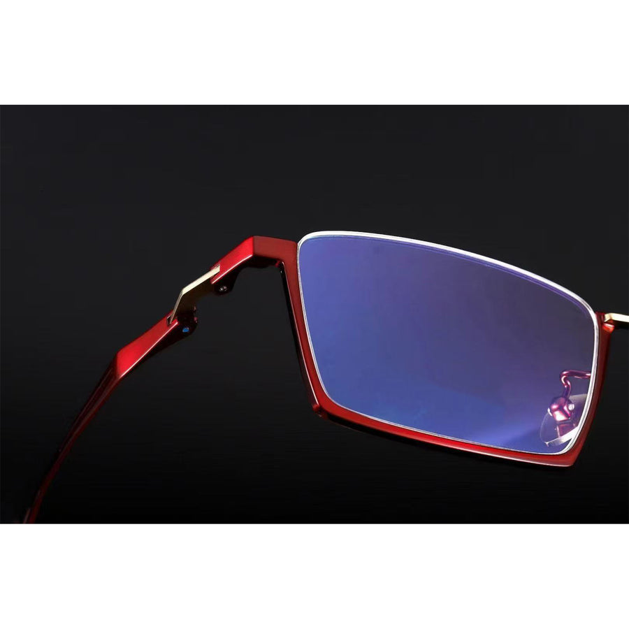 Reverse Half Rim Glasses | EYESHELLS