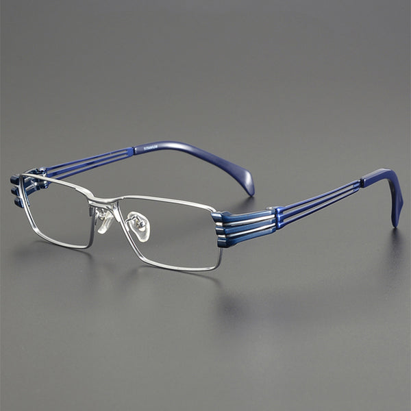 Rectangle Glasses EF1025 - Wide Frames for Men with Larger Heads