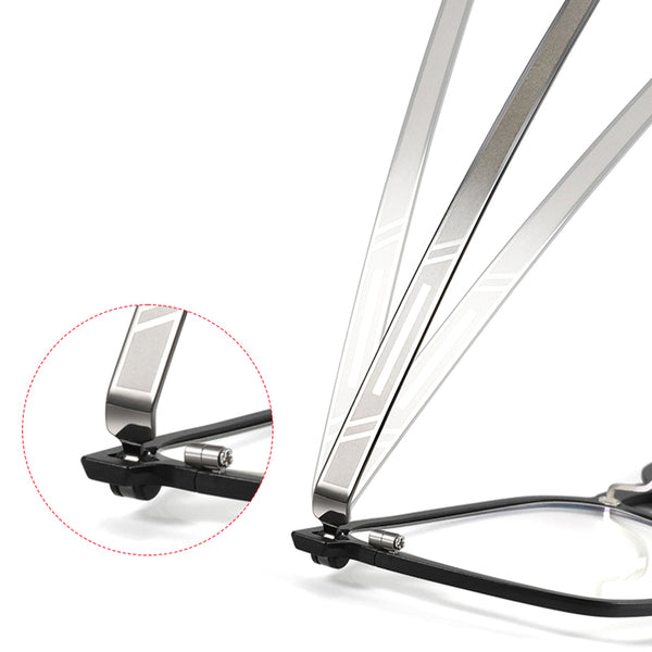 Rectangle Glasses EF1160 - Wide Frames For Men With Larger Heads